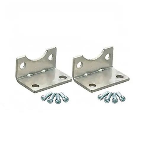 Piedino ad angolo per cilindro ISO diametro 100mm Metal Work W0951002001