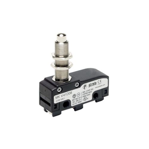 Microinterruttore a pulsante filettato Pizzato MKV12D08
