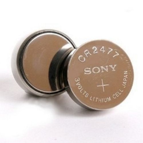 Pila a bottone litio 3V - 1000 mAh Sony CR2477